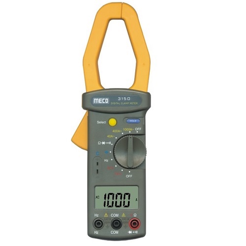 Meco 3150 Digital AC Clamp Meter 1000 A 750 V